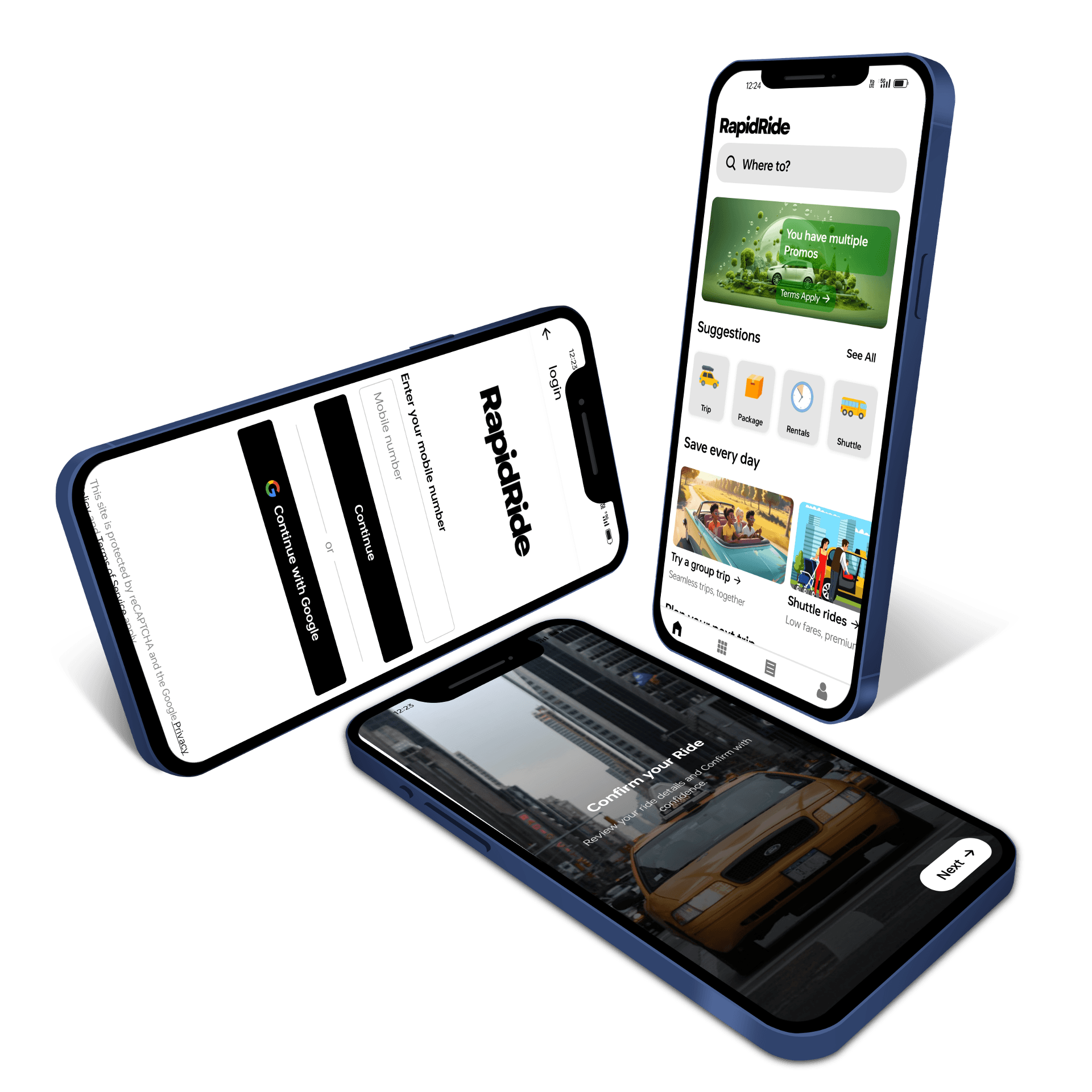 Business owner using mobile app to manage store