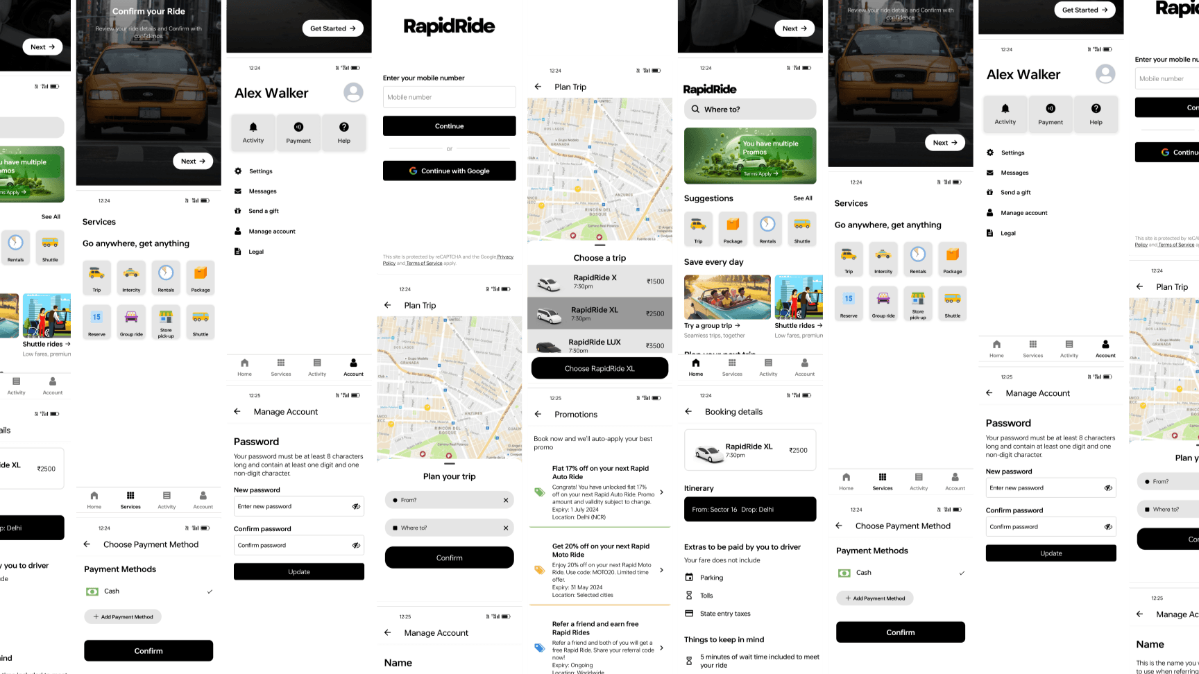 Taxi Booking App